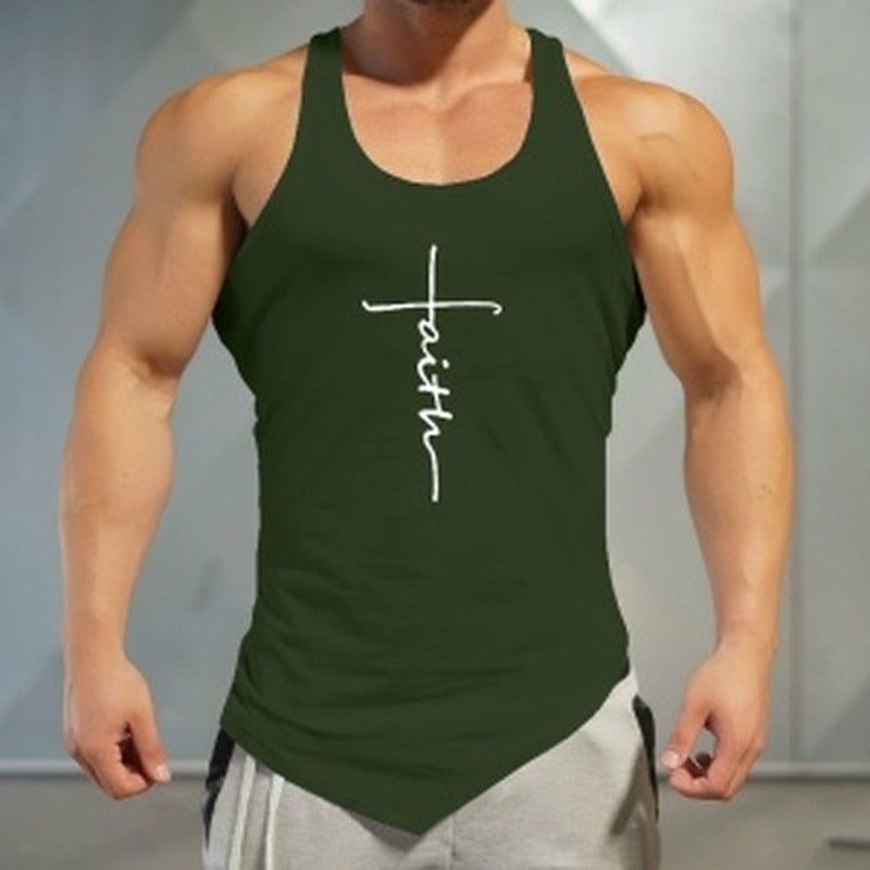 Men's "Faith" Gym TankTop