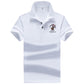Men's short-sleeved casual business polo shirt