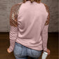 Long Sleeve Women's Casual Loose T-shirt Lady Streetwear