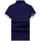 Men's short-sleeved casual business polo shirt