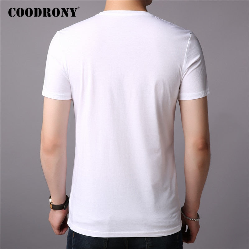Men's Fashion Casual V-Neck T-Shirt Streetwear