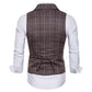 Men's Casual Business Vests/Lattice Waistcoat