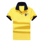 Men's short-sleeved casual business polo shirt