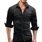 Men's Denim Long Sleeve Slim Cowboy Shirts