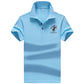 Men's short-sleeved casual business polo shirt