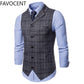 Men's Casual Business Vests/Lattice Waistcoat