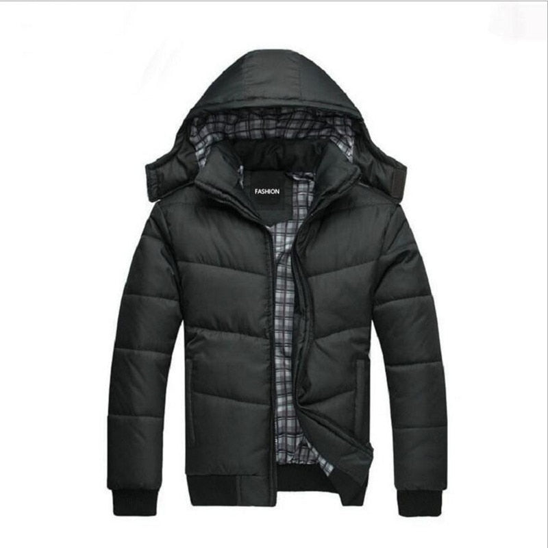 Men's Winter Army Pilot Air Force Cargo Jacket