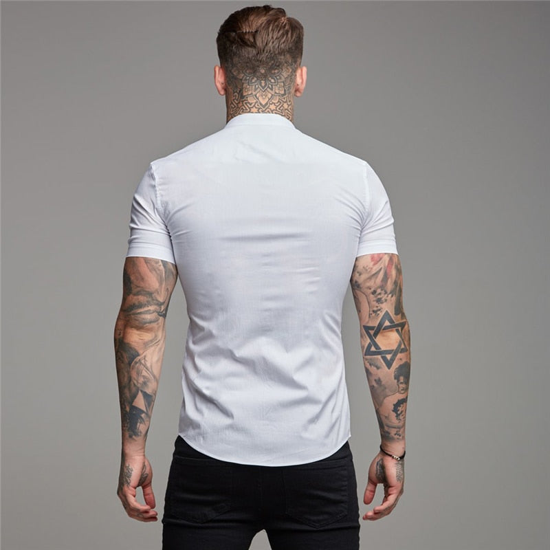 Slim Fit Men's Social Business Button Down Shirts