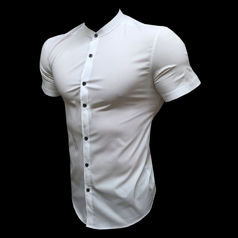 Slim Fit Men's Social Business Button Down Shirts