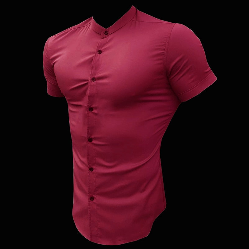 Slim Fit Men's Social Business Button Down Shirts