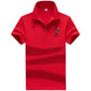 Men's short-sleeved casual business polo shirt