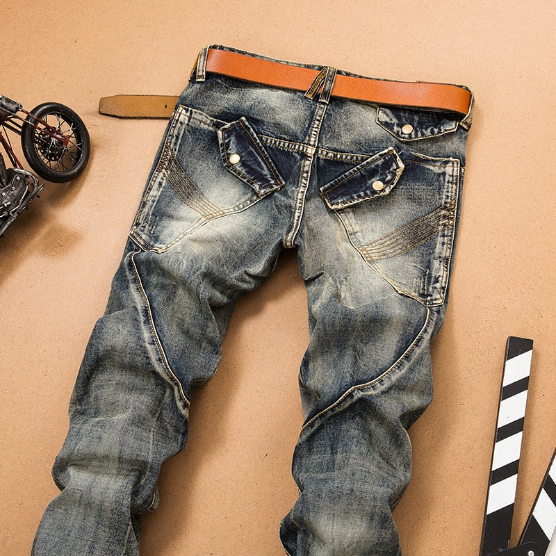 Men's Faded Streetwear jeans