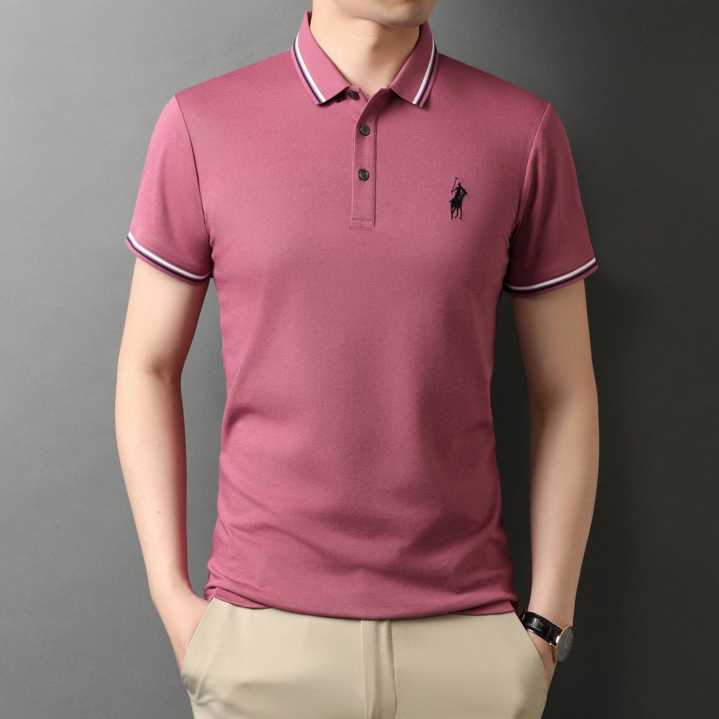 Men's Spring Polo T-shirts