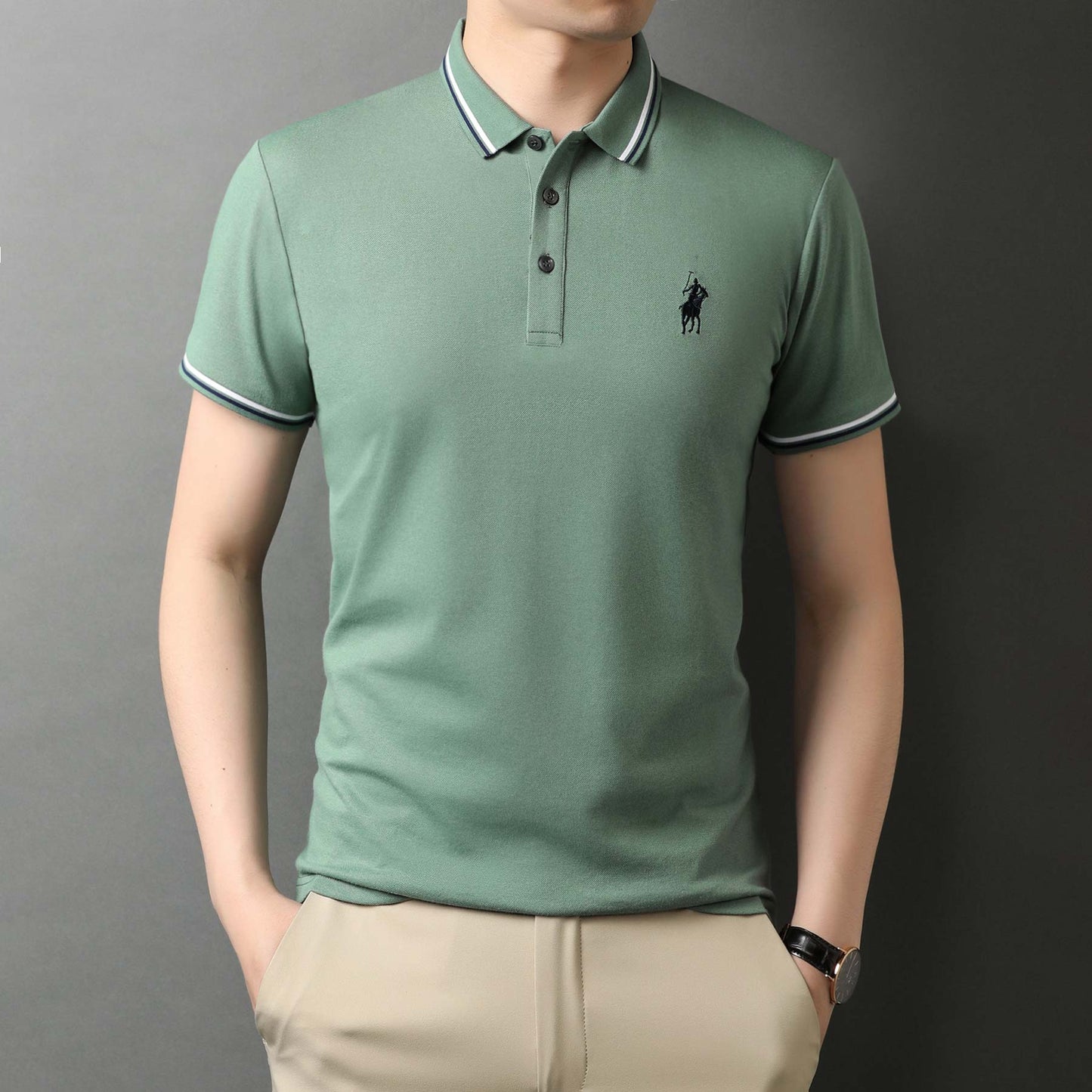 Men's Spring Polo T-shirts
