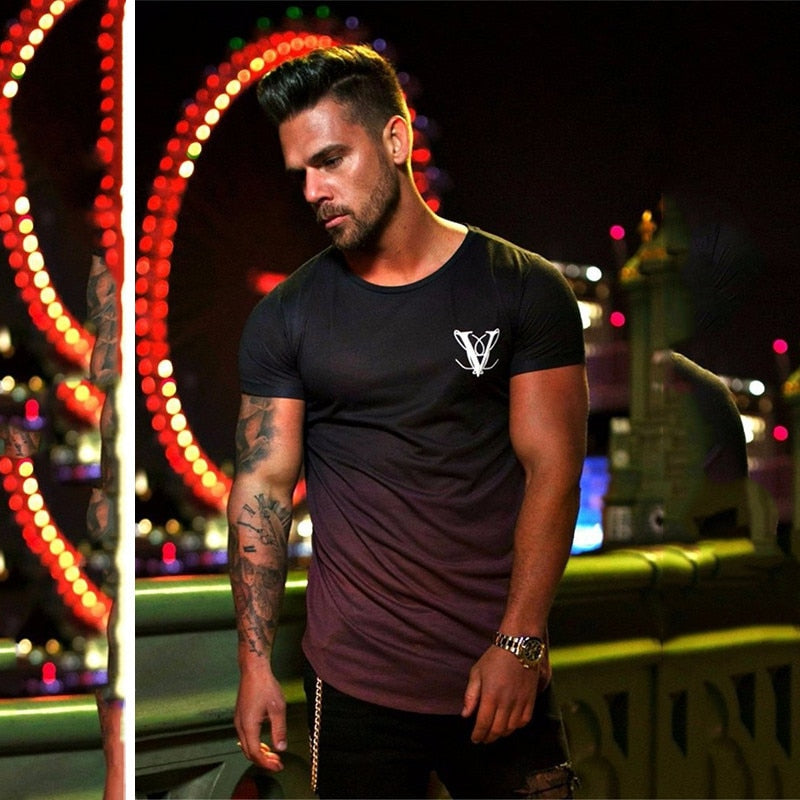 Fitness/Gym Tight Cotton T-shirt