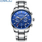 Men's Military Luxury Quartz Sports Watch - Waterproof Stainless Steel