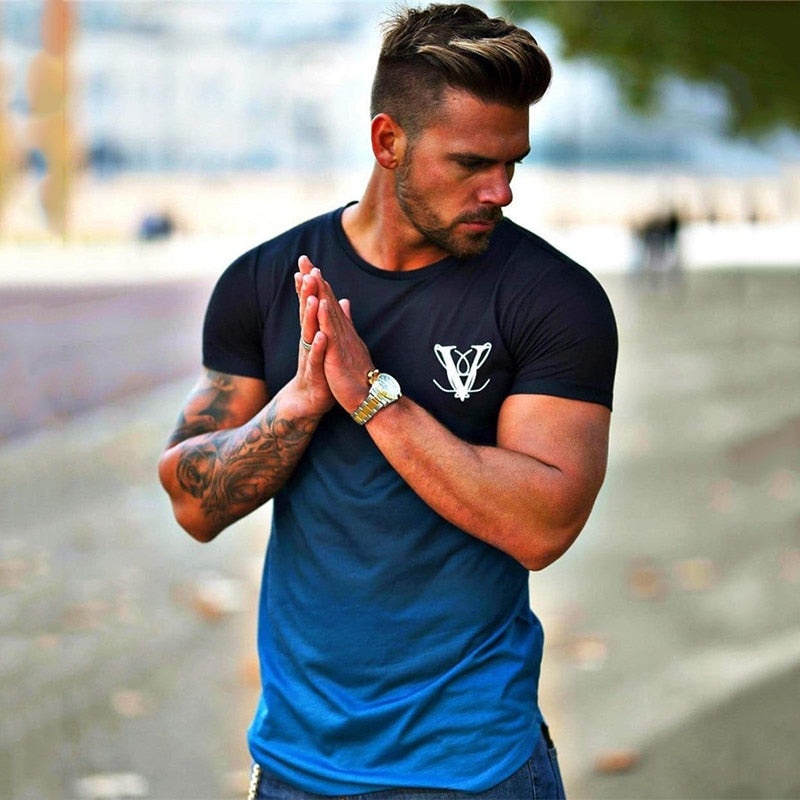 Fitness/Gym Tight Cotton T-shirt