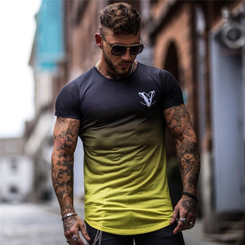 Fitness/Gym Tight Cotton T-shirt