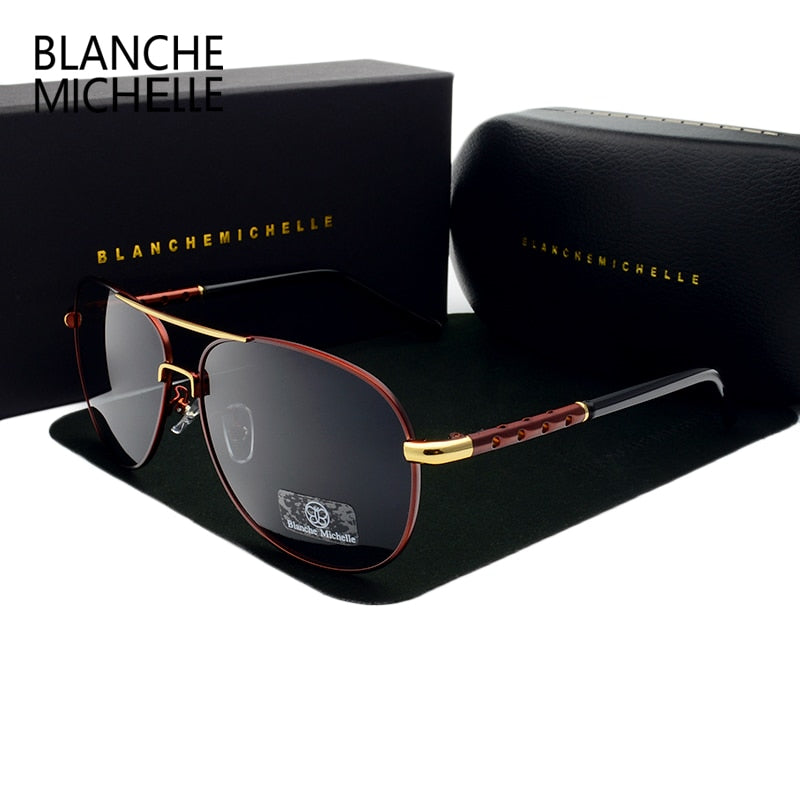 Premium Polarized Driving Sunglasses - Anti-Glare UV400 Protection