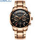 Men's Military Luxury Quartz Sports Watch - Waterproof Stainless Steel