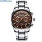 Men's Military Luxury Quartz Sports Watch - Waterproof Stainless Steel