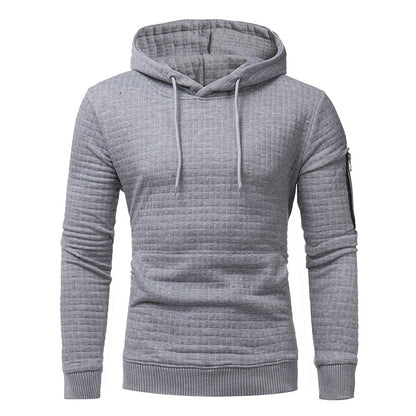 Men's Premium Zipper Hoodie Sweatshirt - Casual Pullover with Hood