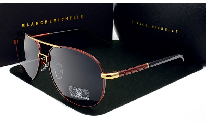 Premium Polarized Driving Sunglasses - Anti-Glare UV400 Protection