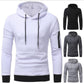 Men's Premium Zipper Hoodie Sweatshirt - Casual Pullover with Hood