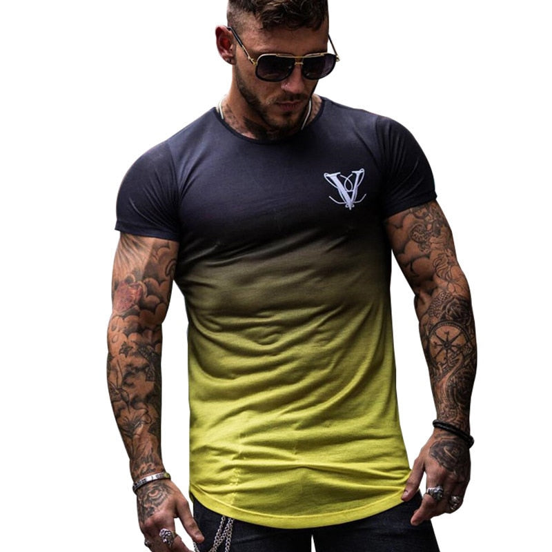 Fitness/Gym Tight Cotton T-shirt