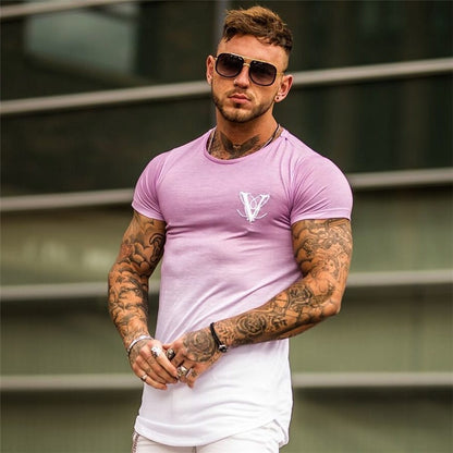 Fitness/Gym Tight Cotton T-shirt
