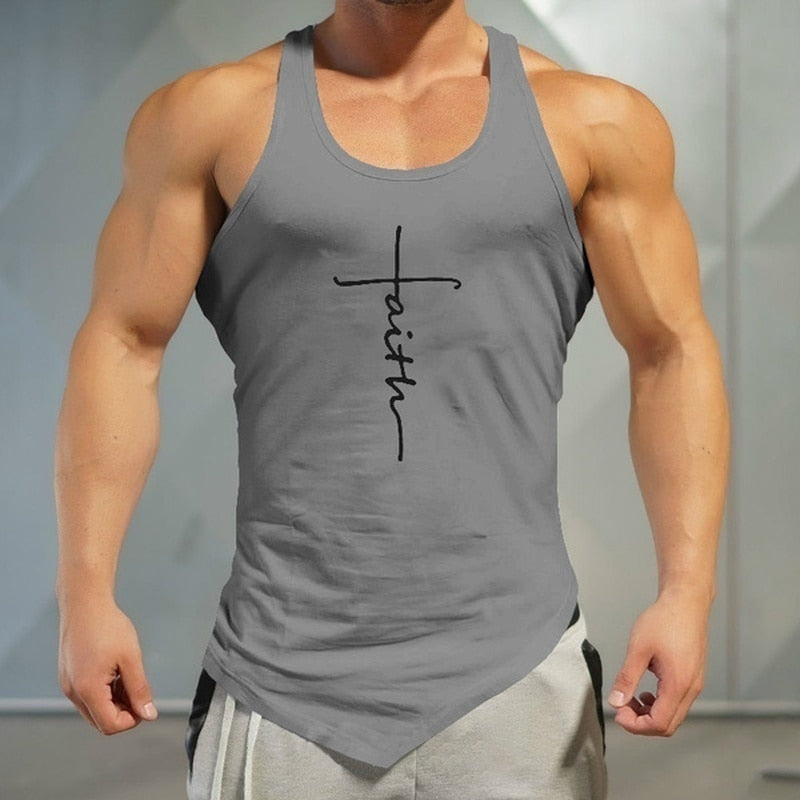Men's "Faith" Gym TankTop
