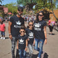 Couples King & Queen Matching T-Shirts Set - His & Hers Cotton Tees