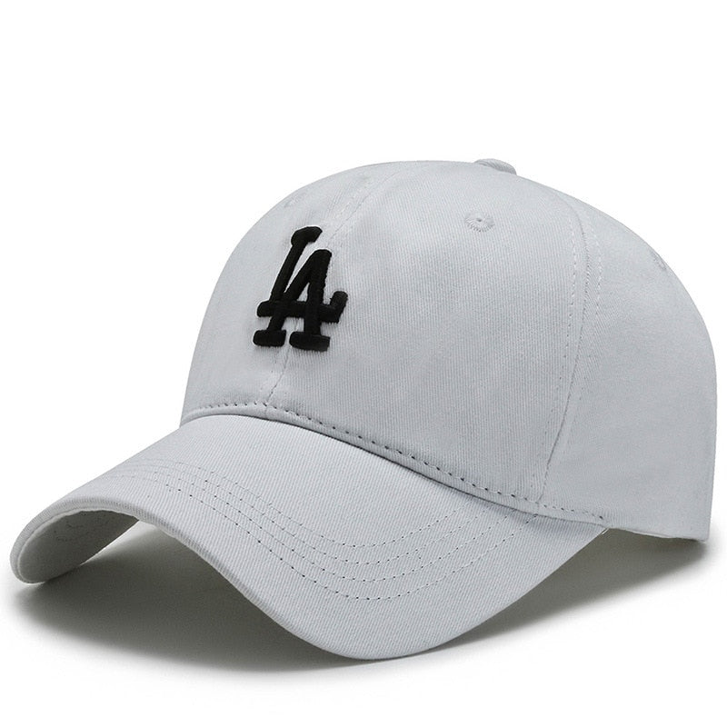 "LA" Embroidered Unisex Visor Hat Outdoor Baseball Cap