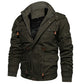 Men's Winter Army Pilot Air Force Cargo Jacket