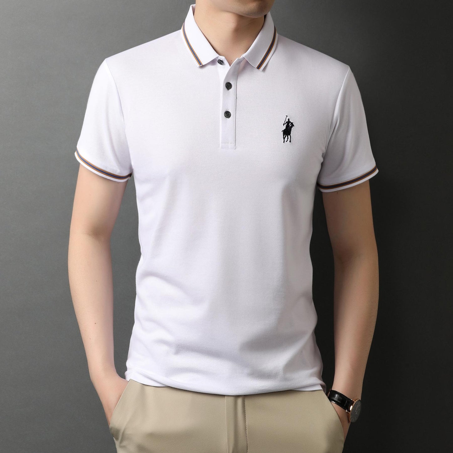 Men's Spring Polo T-shirts