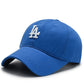 "LA" Embroidered Unisex Visor Hat Outdoor Baseball Cap