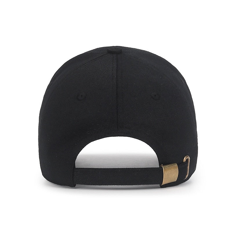 "Freedom Feather" Embroidered Cotton Snapback - Unisex Baseball Cap