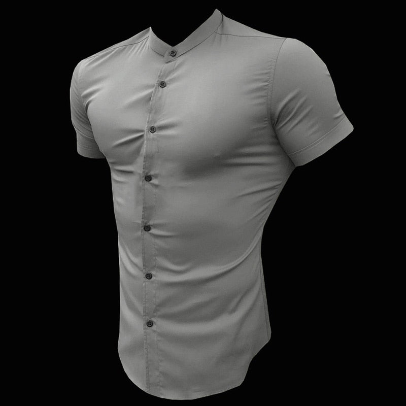 Slim Fit Men's Social Business Button Down Shirts