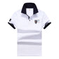Men's short-sleeved casual business polo shirt