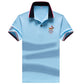 Men's short-sleeved casual business polo shirt