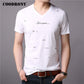 Men's Fashion Casual V-Neck T-Shirt Streetwear