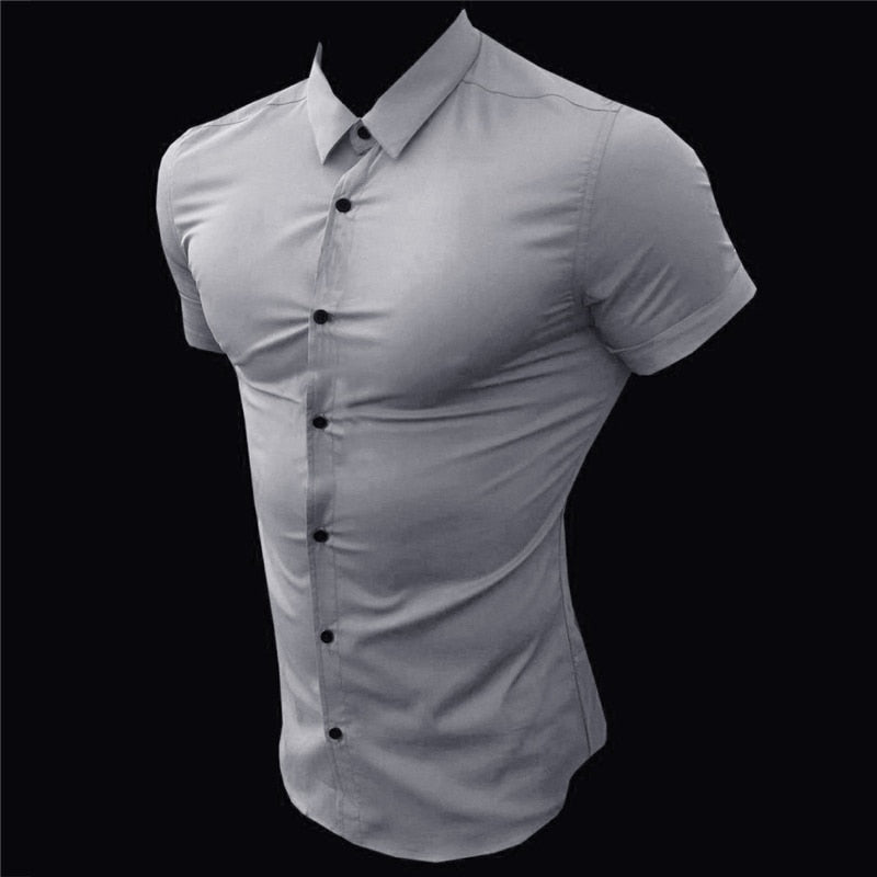 Slim Fit Men's Social Business Button Down Shirts
