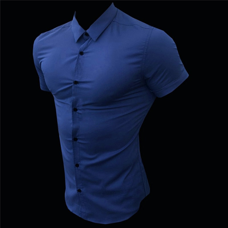 Slim Fit Men's Social Business Button Down Shirts