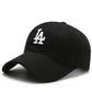 "LA" Embroidered Unisex Visor Hat Outdoor Baseball Cap