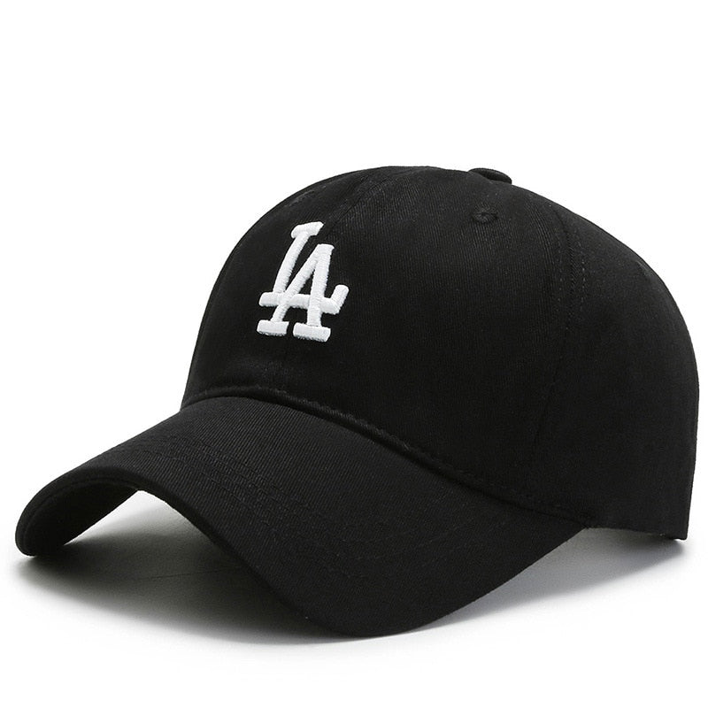 "LA" Embroidered Unisex Visor Hat Outdoor Baseball Cap
