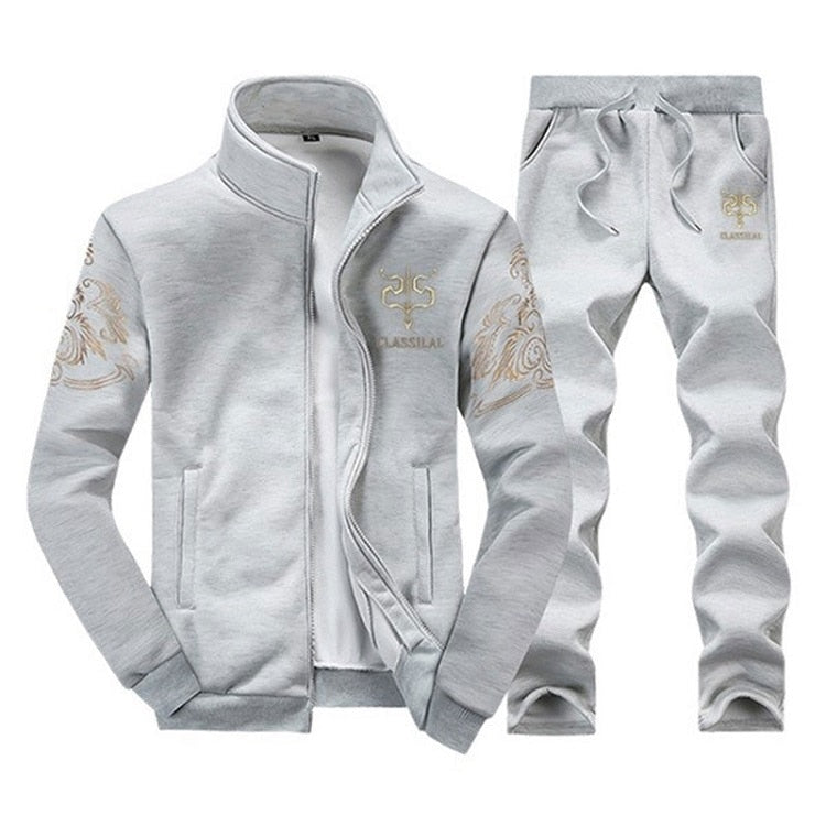 Spring Tracksuits Men's Sporting Gym Set