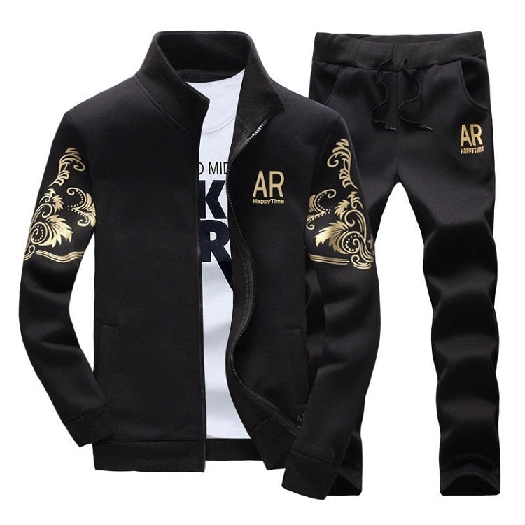 Spring Tracksuits Men's Sporting Gym Set