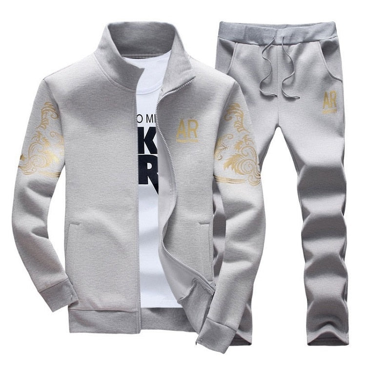Spring Tracksuits Men's Sporting Gym Set