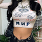 Women's High Street Tight Stretch Crop Tops