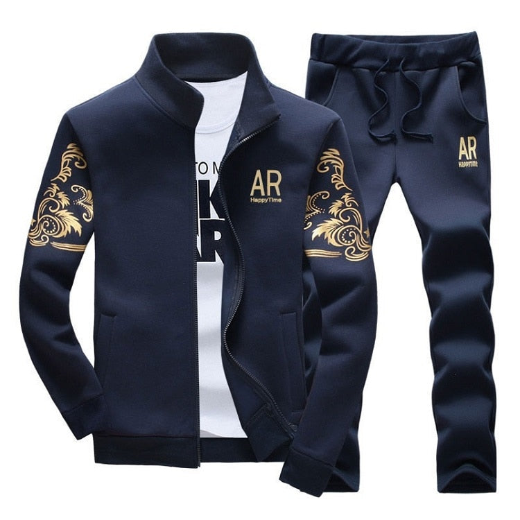 Spring Tracksuits Men's Sporting Gym Set